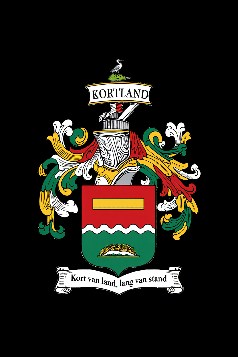 Familiewapen van de achternaam KORTLAND