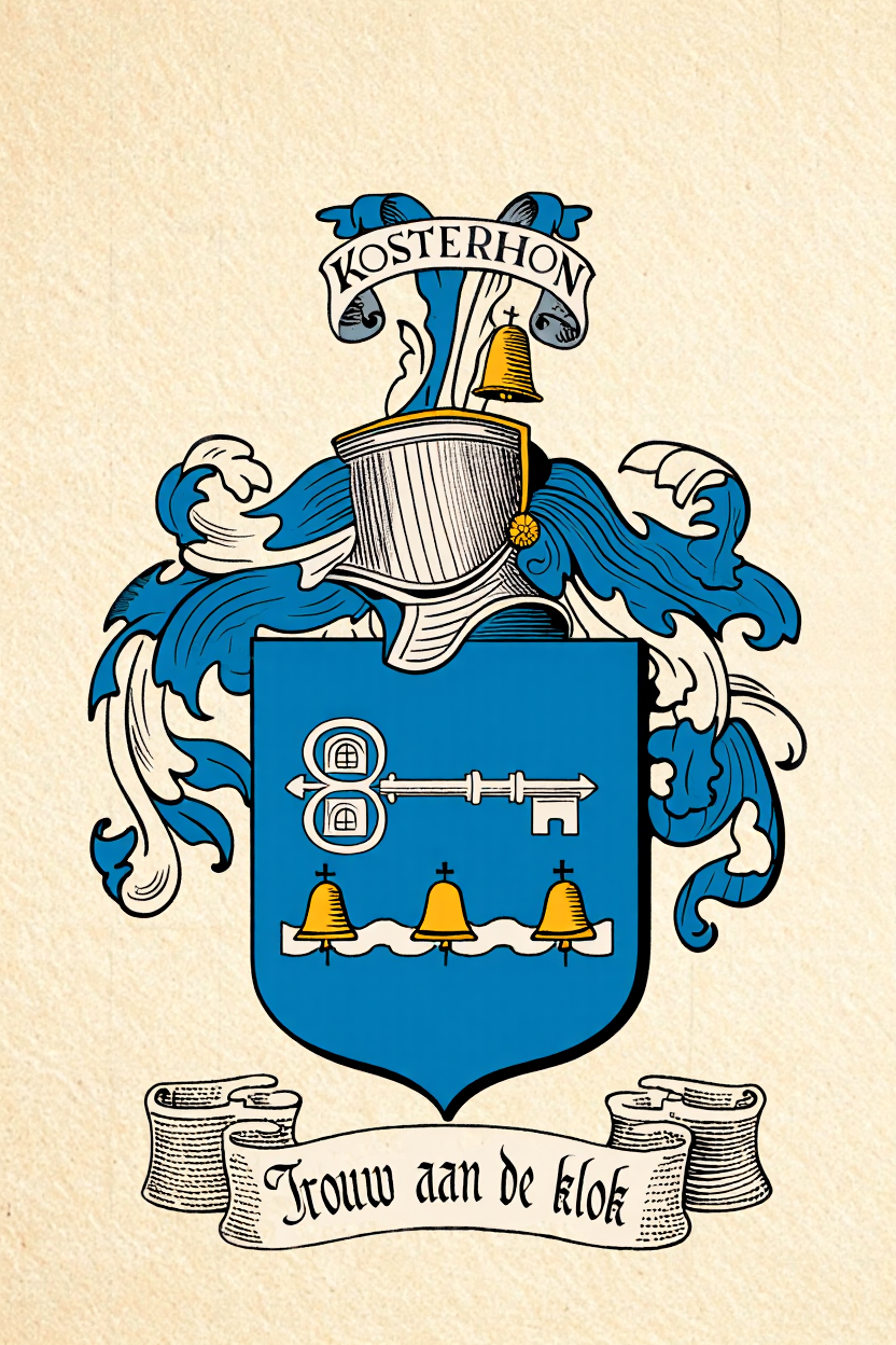 Familiewapen van de achternaam KOSTERHON