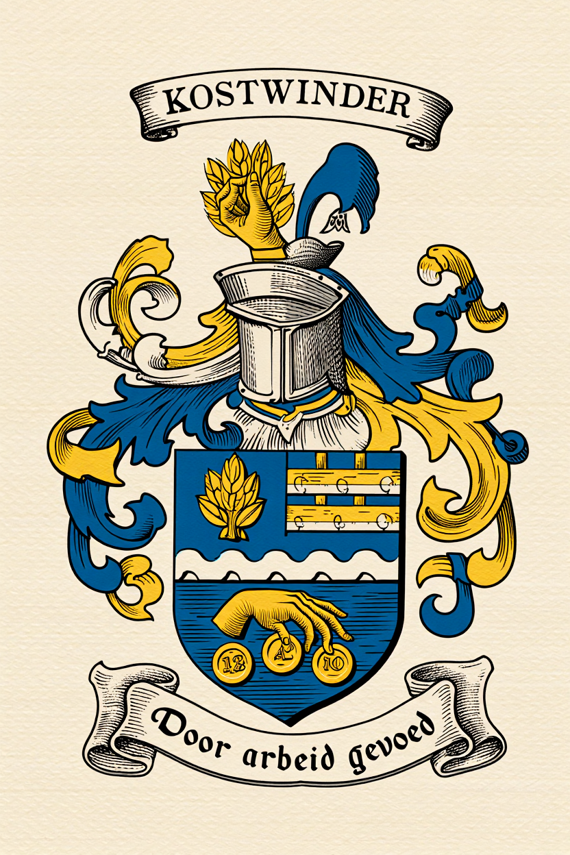 Familiewapen van de achternaam KOSTWINDER