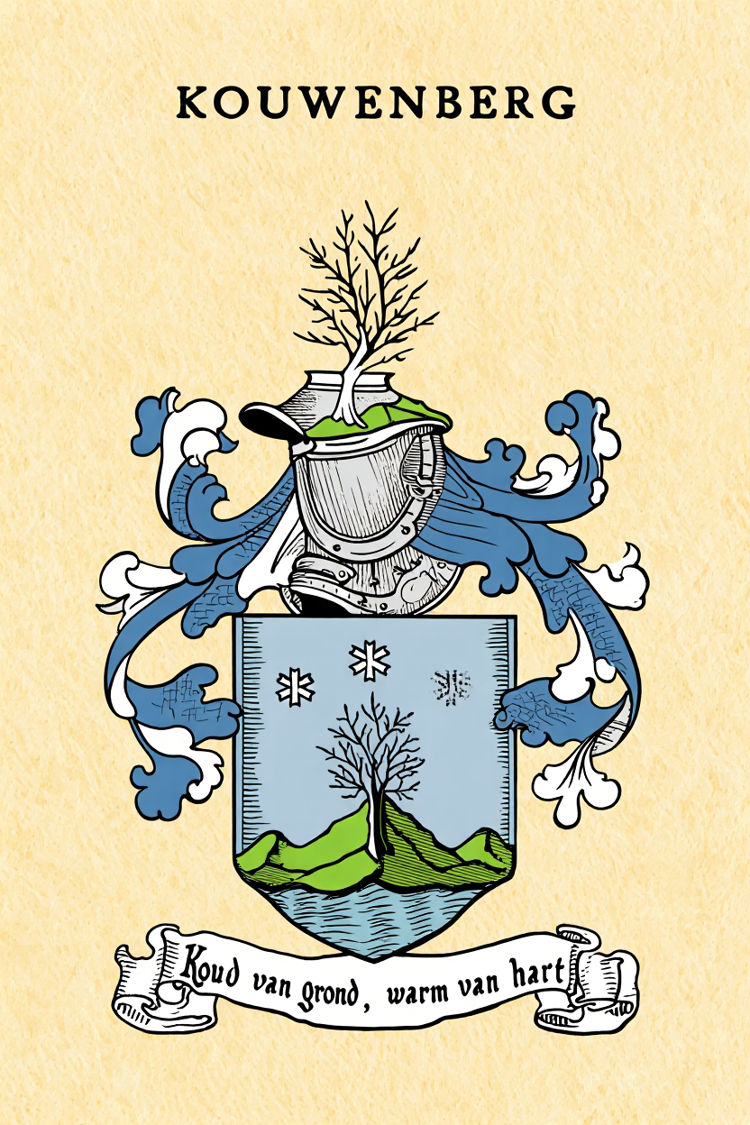 Familiewapen van de achternaam KOUWENBERG
