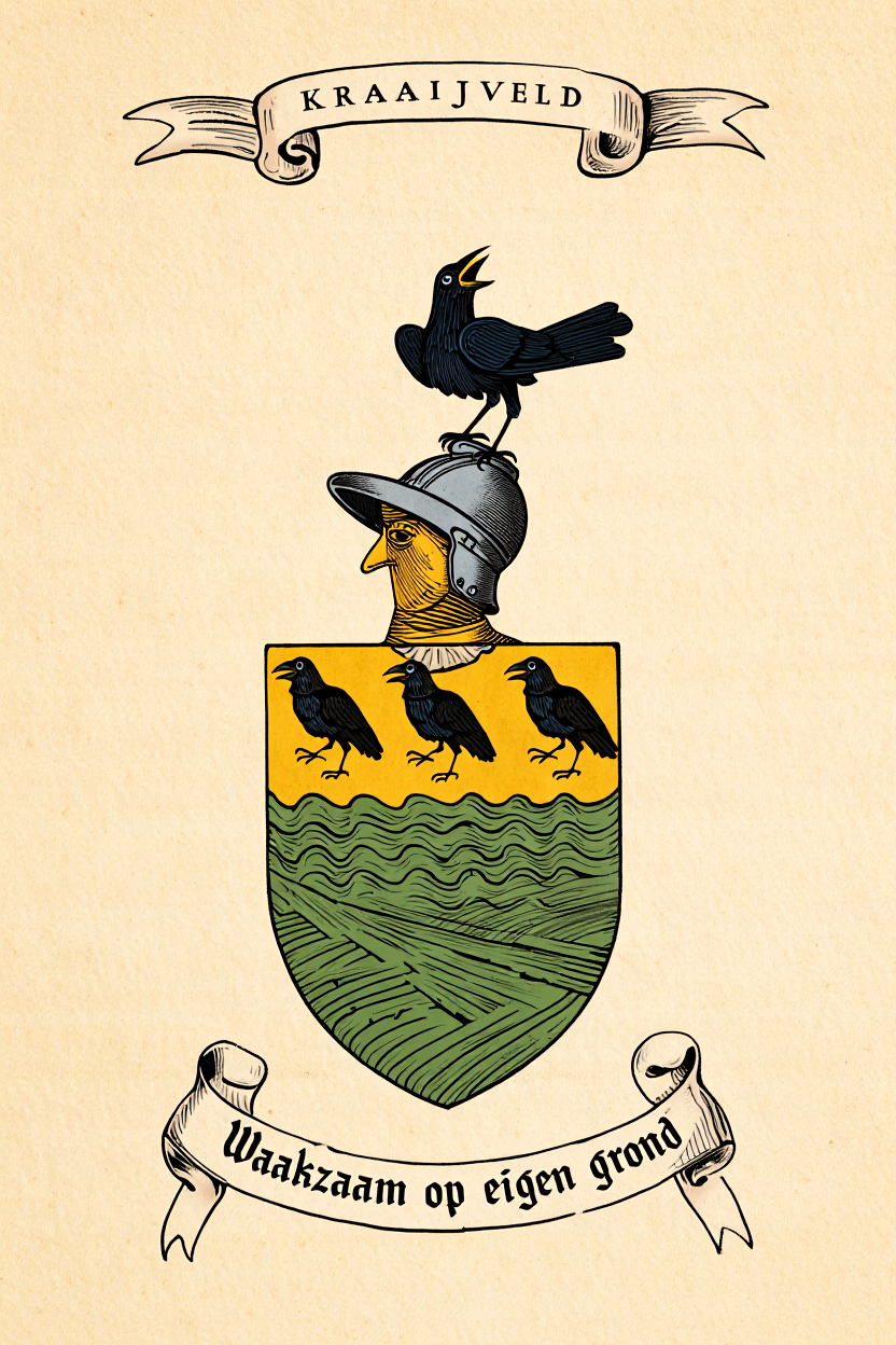 Familiewapen van de achternaam KRAAIJVELD