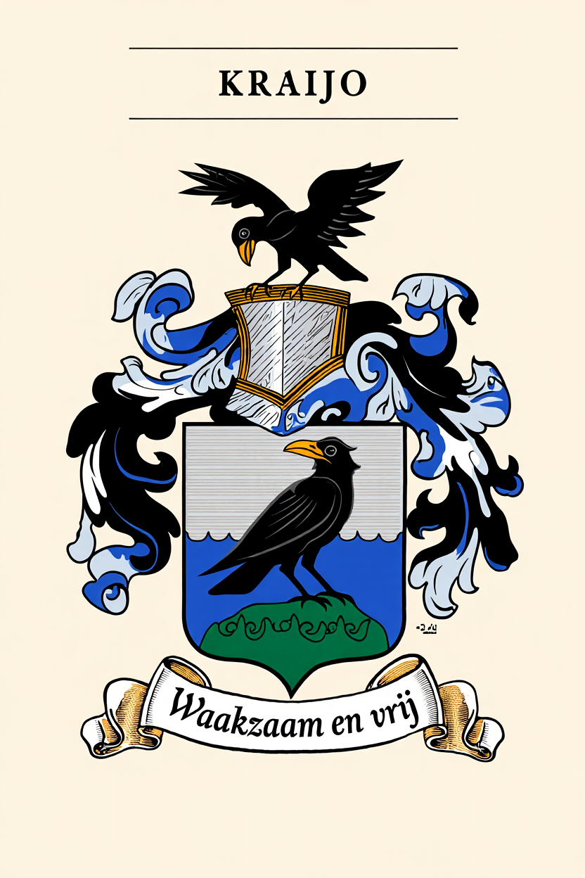 Familiewapen van de achternaam KRAIJO