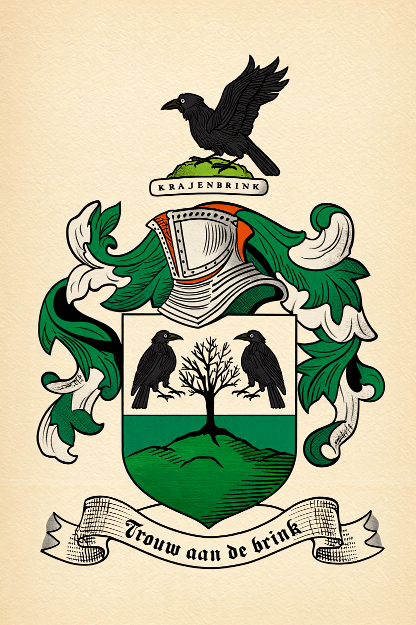 Familiewapen van de achternaam KRAJENBRINK