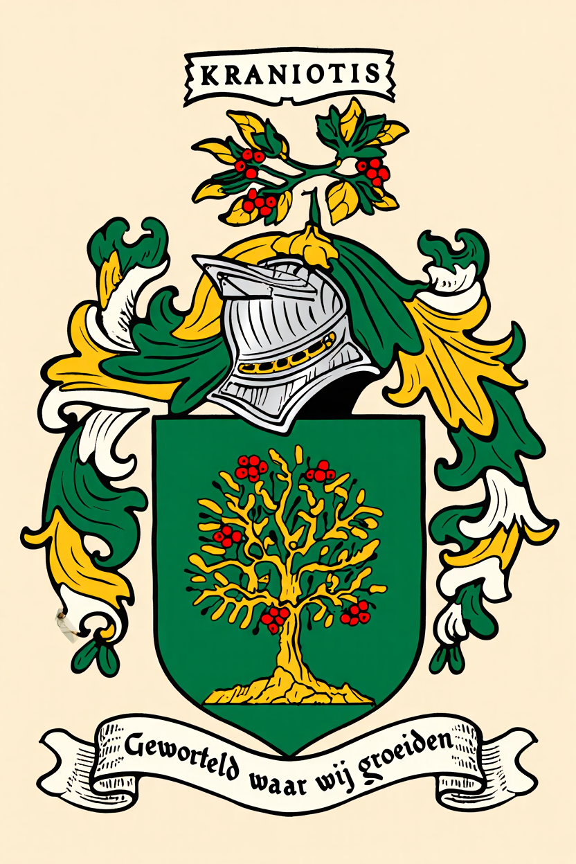 Familiewapen van de achternaam KRANIOTIS
