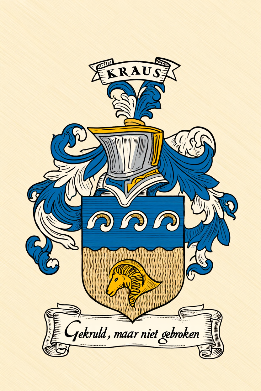 Familiewapen van de achternaam KRAUS