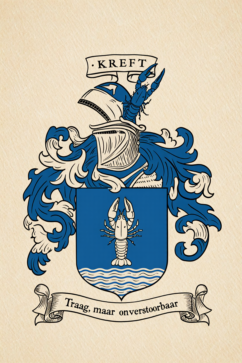 Familiewapen van de achternaam KREFT
