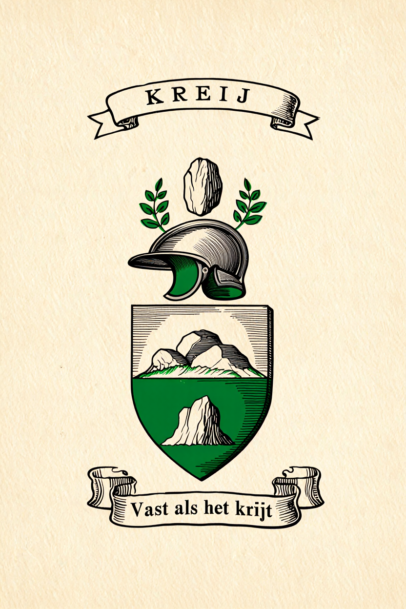 Familiewapen van de achternaam KREIJ (vergrendeld)