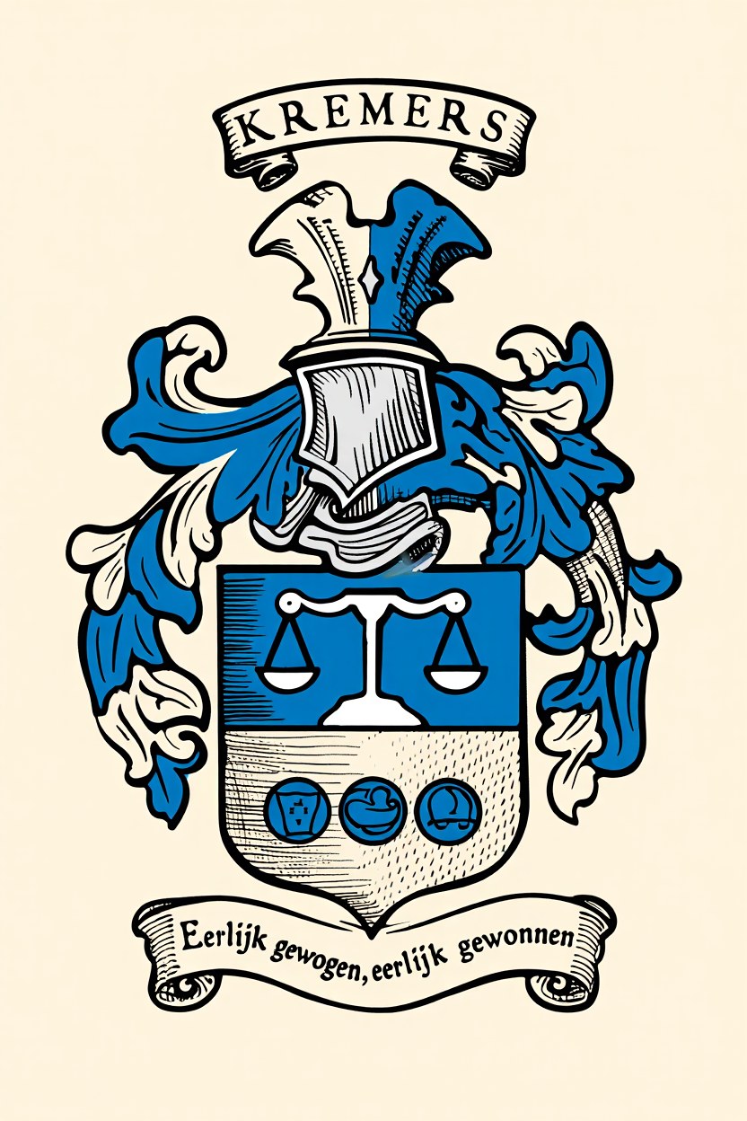Familiewapen van de achternaam KREMERS
