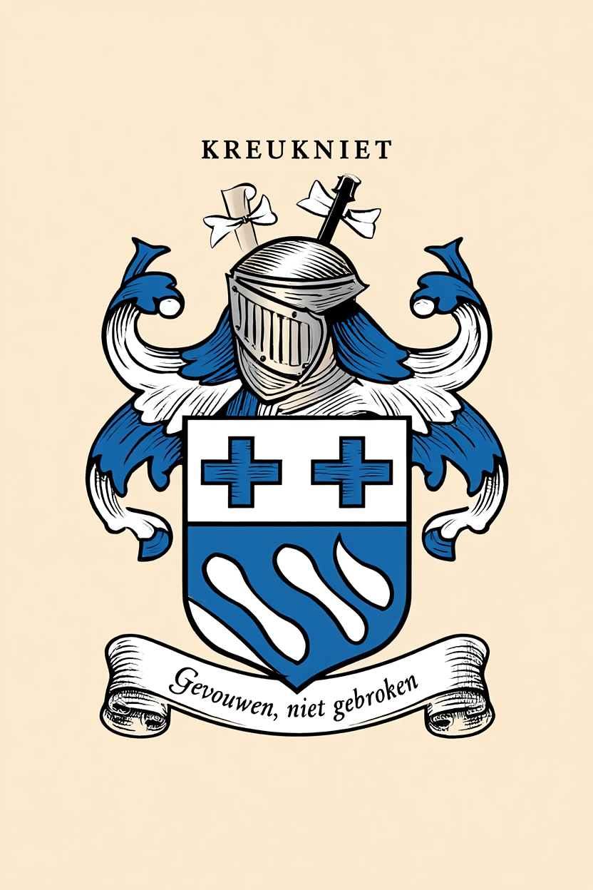 Familiewapen van de achternaam KREUKNIET