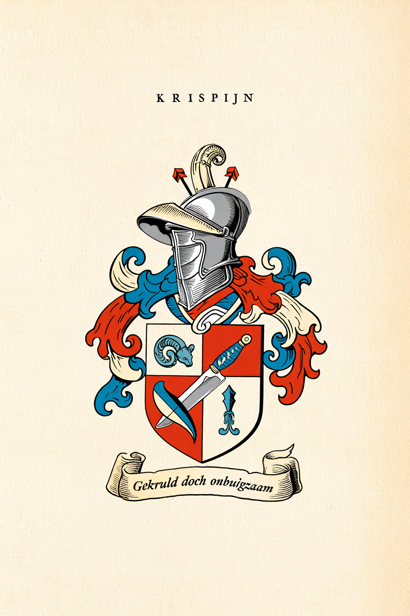 Familiewapen van de achternaam KRISPIJN