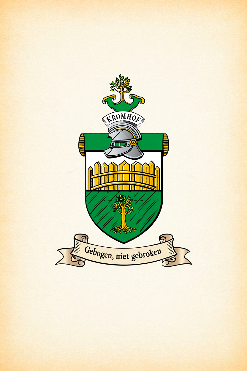 Familiewapen van de achternaam KROMHOF