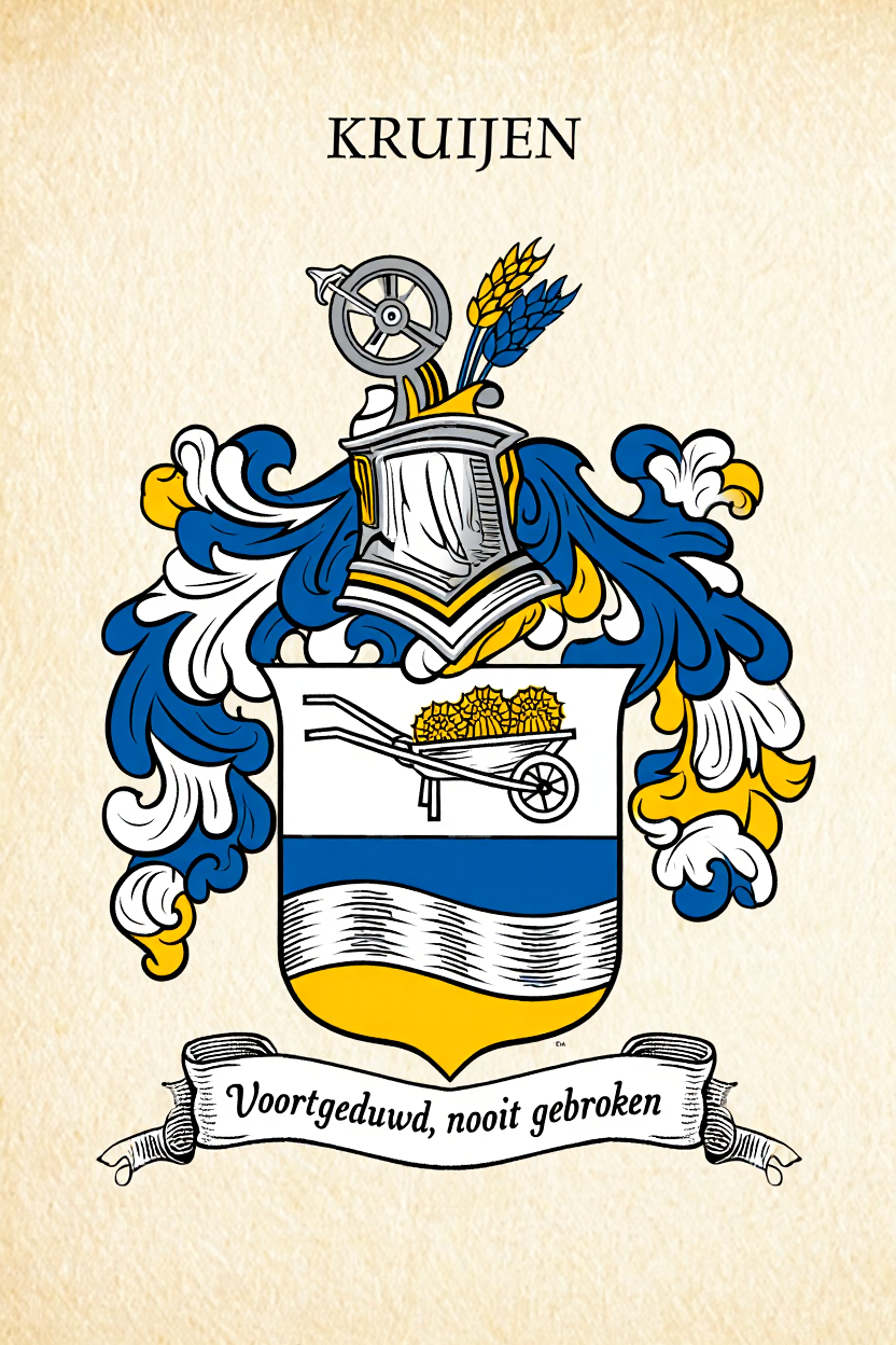 Familiewapen van de achternaam KRUIJEN