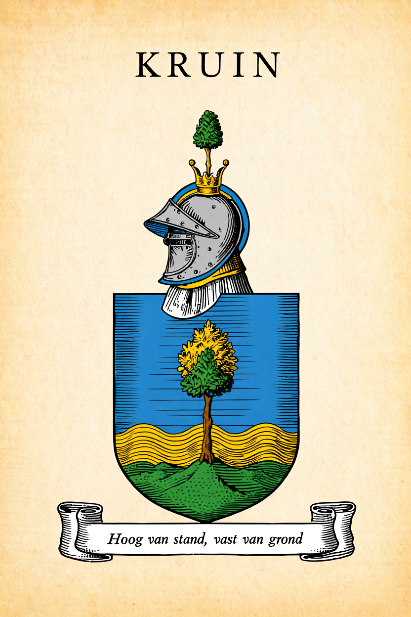 Familiewapen van de achternaam KRUIN