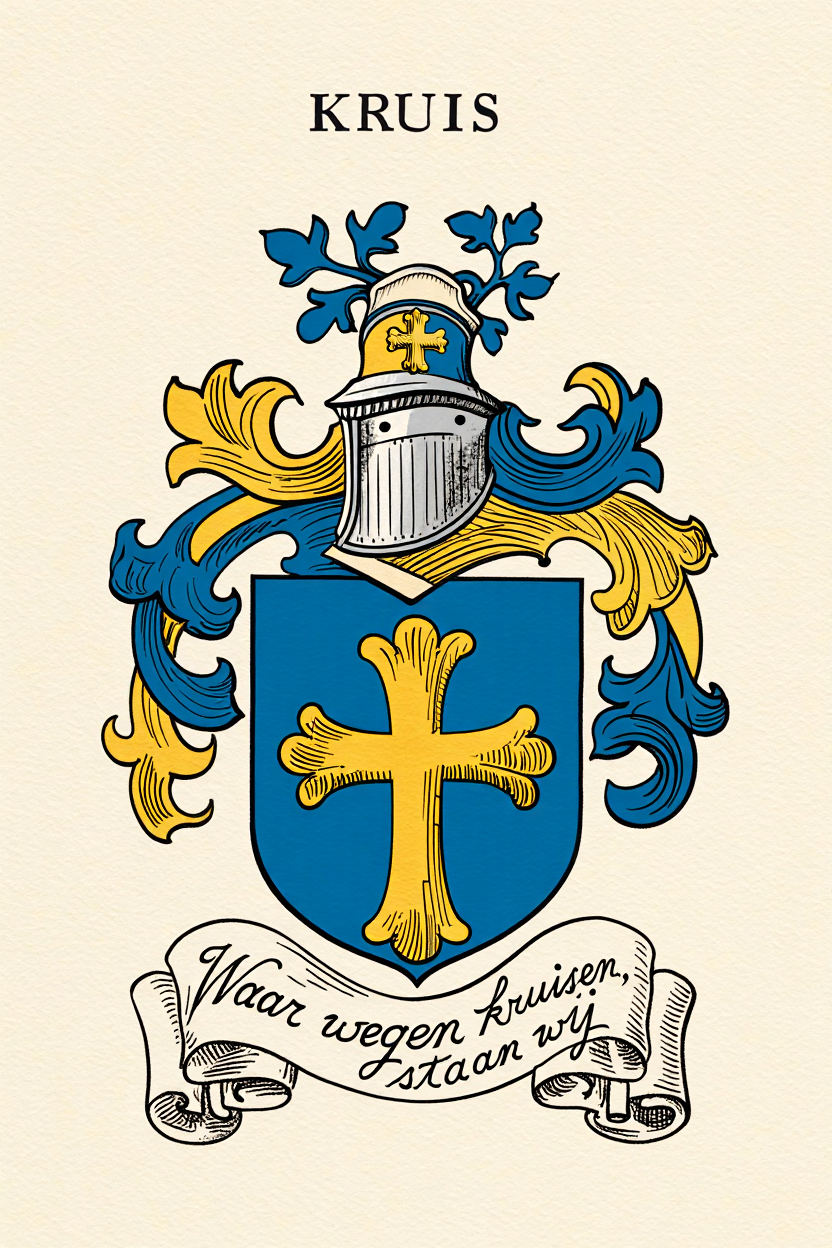 Familiewapen van de achternaam KRUIS