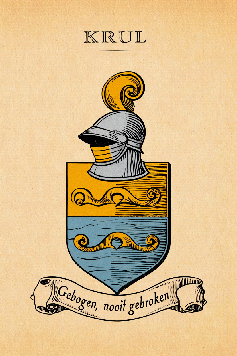 Familiewapen van de achternaam KRUL