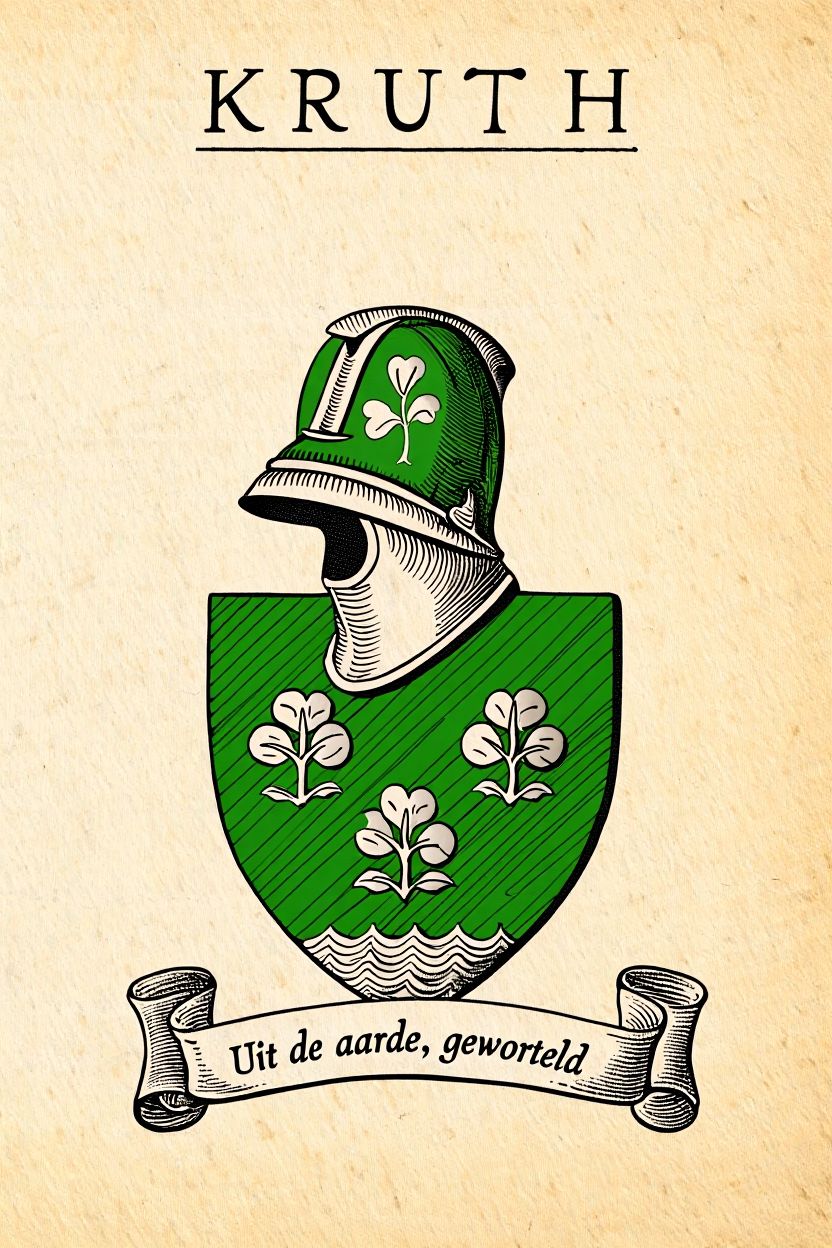 Familiewapen van de achternaam KRUTH
