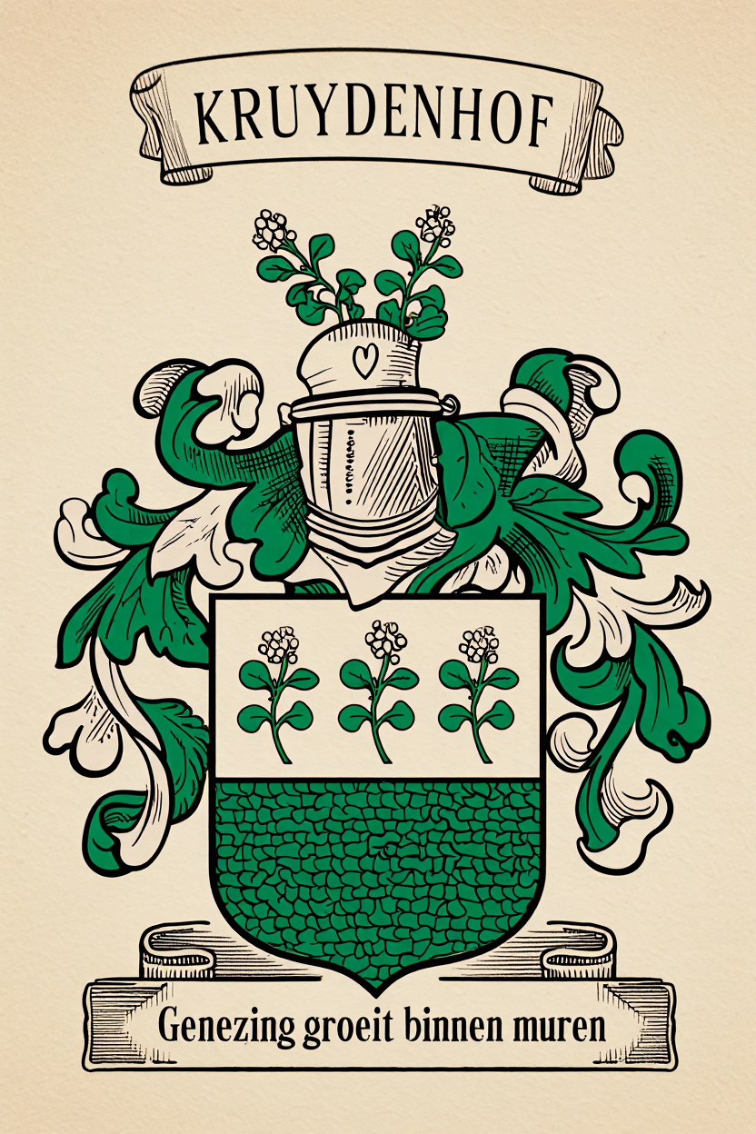 Familiewapen van de achternaam KRUYDENHOF