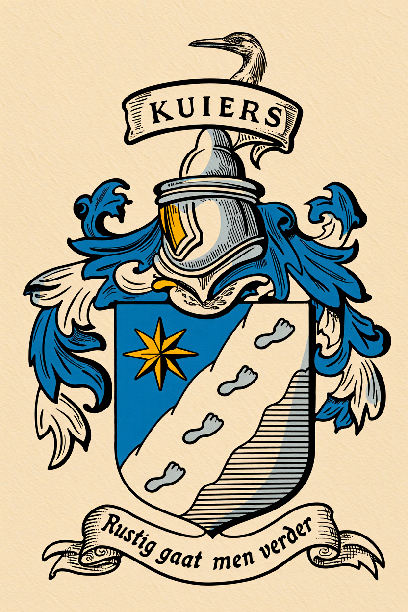 Familiewapen van de achternaam KUIERS