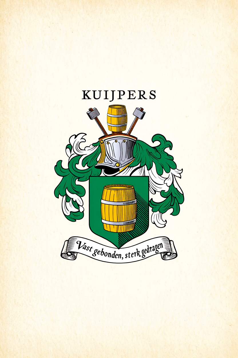 Familiewapen van de achternaam KUIJPERS