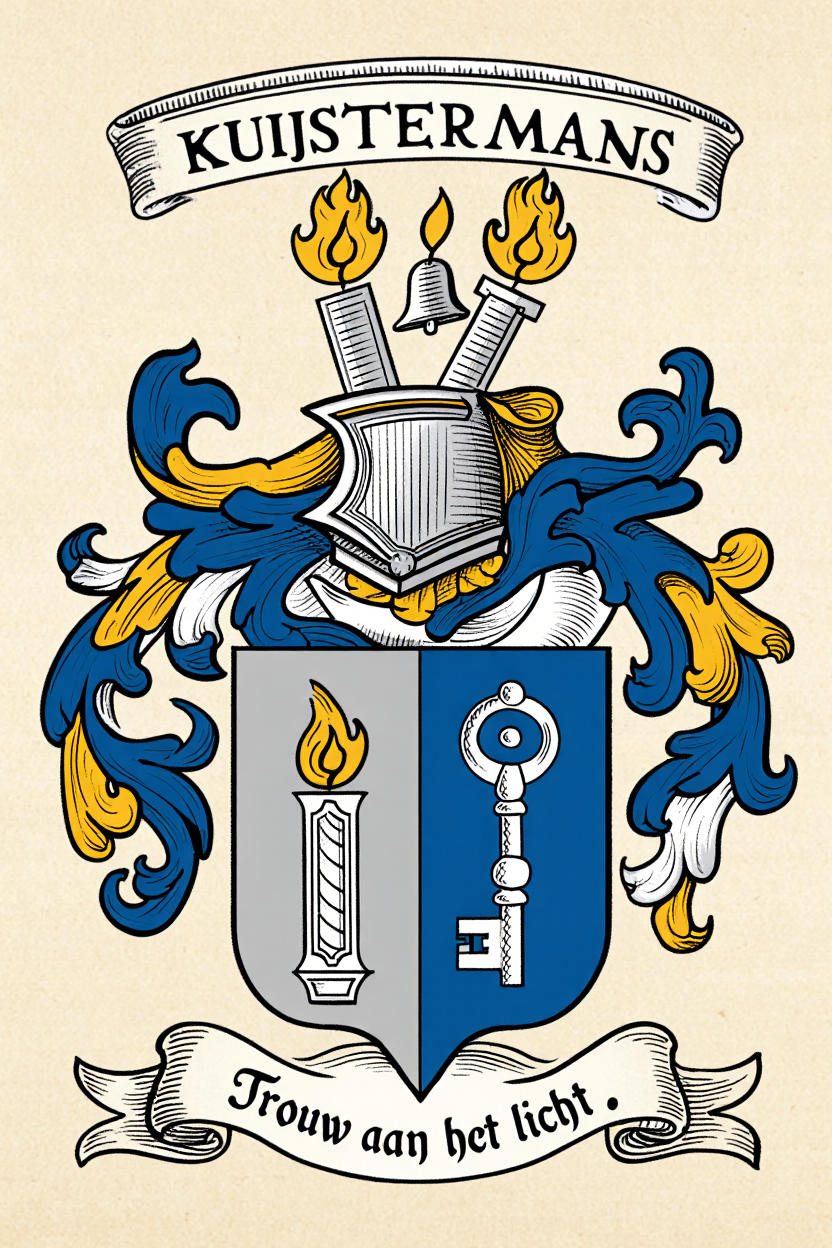 Familiewapen van de achternaam KUIJSTERMANS