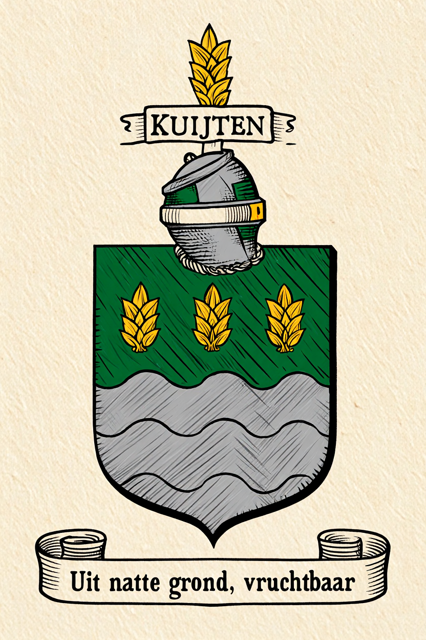 Familiewapen van de achternaam KUIJTEN
