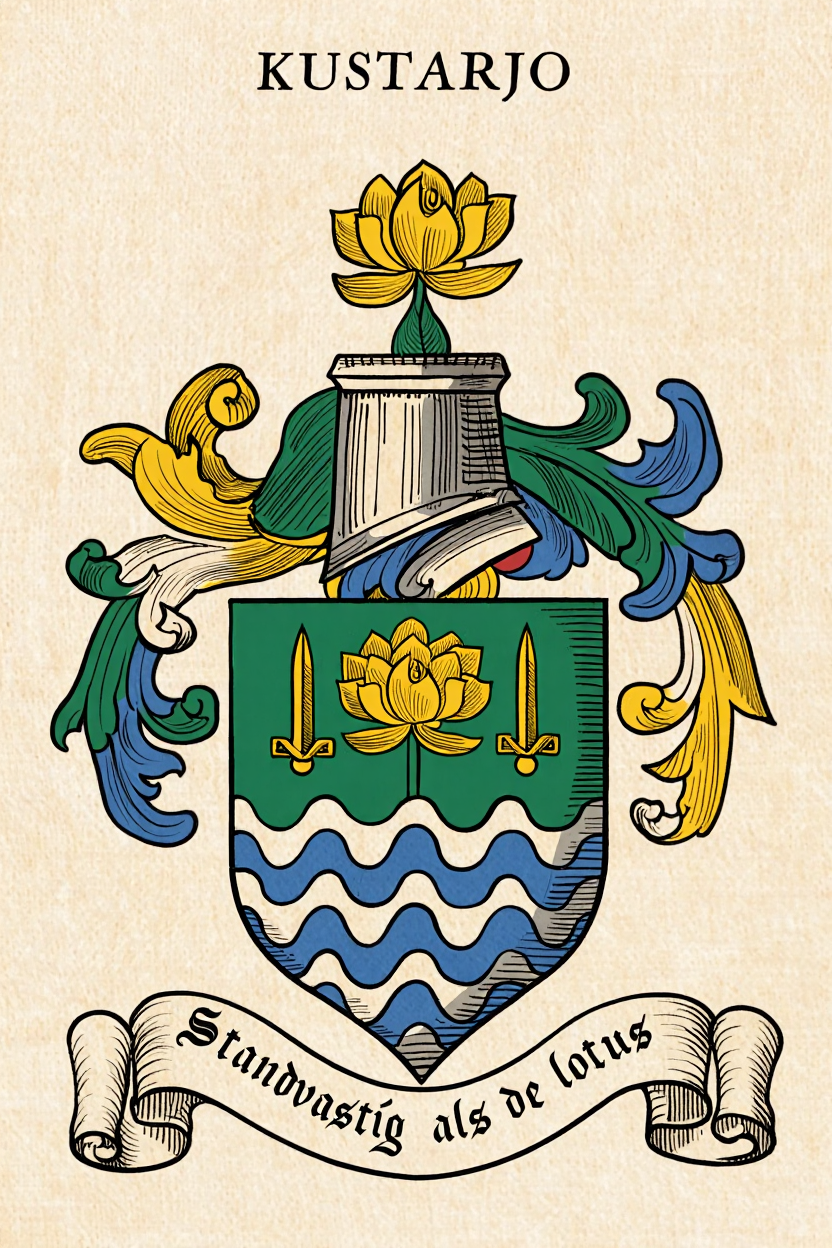 Familiewapen van de achternaam KUSTARJO