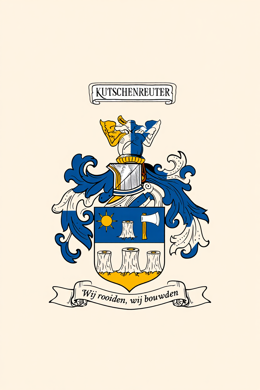 Familiewapen van de achternaam KUTSCHENREUTER