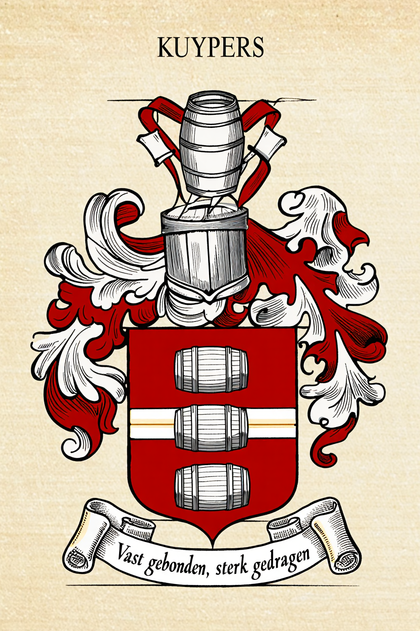 Familiewapen van de achternaam KUYPERS