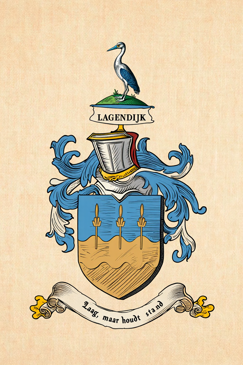 Familiewapen van de achternaam LAGENDIJK