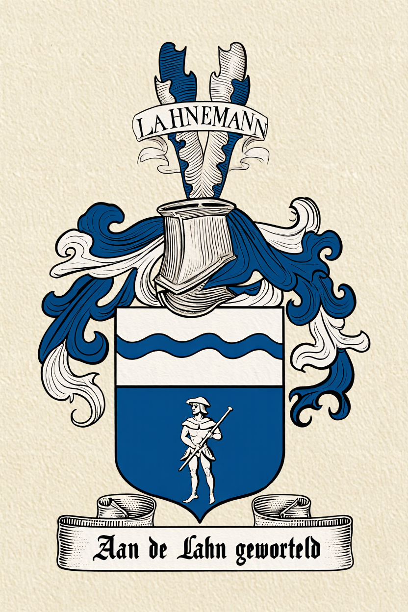 Familiewapen van de achternaam LAHNEMANN