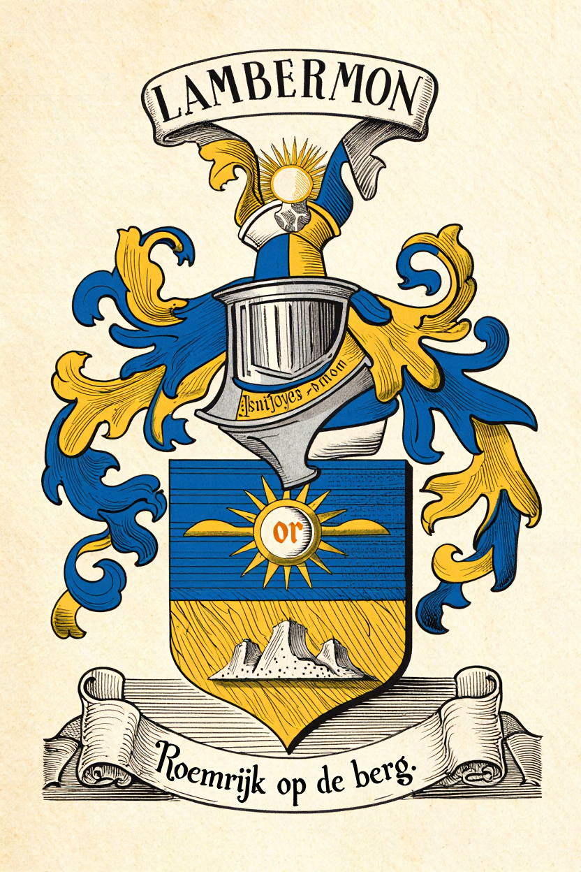Familiewapen van de achternaam LAMBERMON