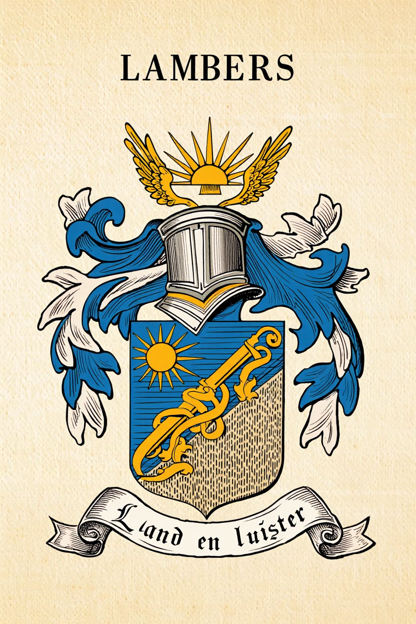 Familiewapen van de achternaam LAMBERS