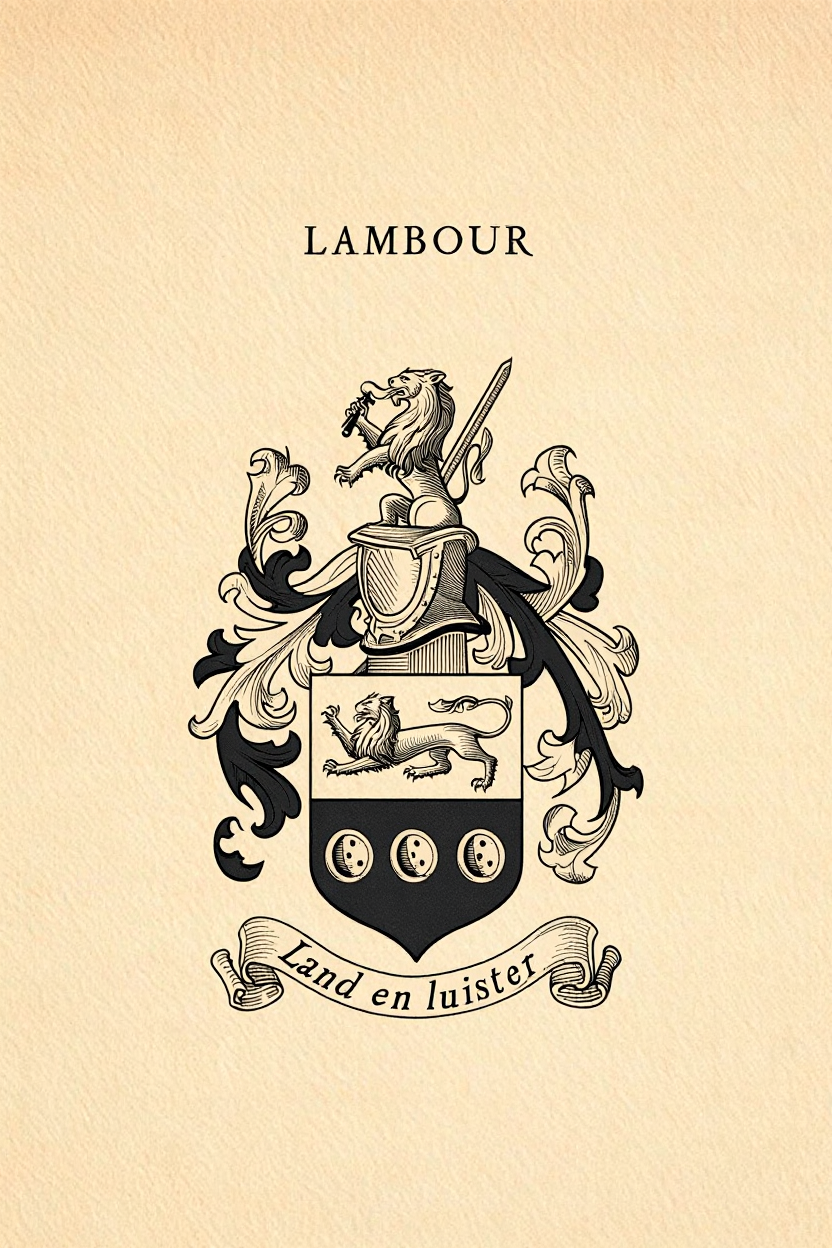 Familiewapen van de achternaam LAMBOUR