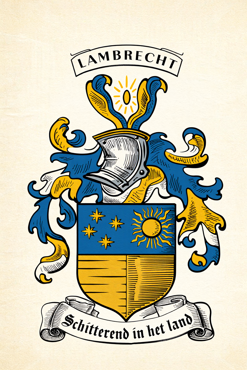 Familiewapen van de achternaam LAMBRECHT