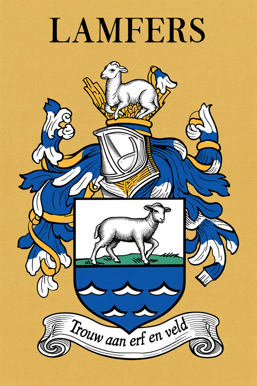 Familiewapen van de achternaam LAMFERS