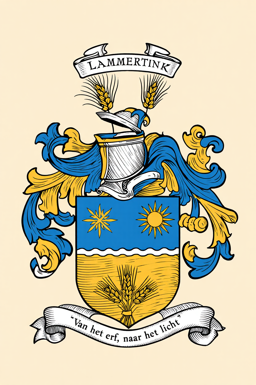 Familiewapen van de achternaam LAMMERTINK