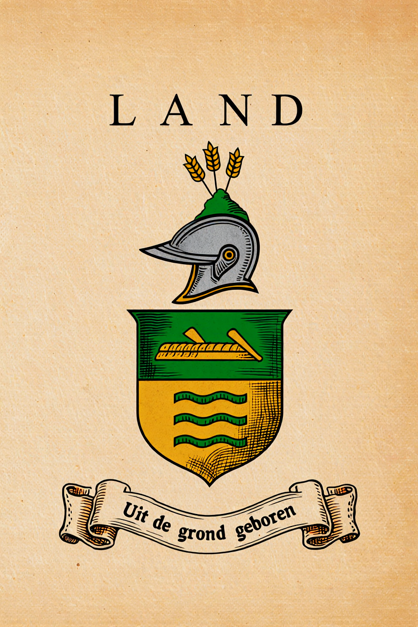 Familiewapen van de achternaam LAND