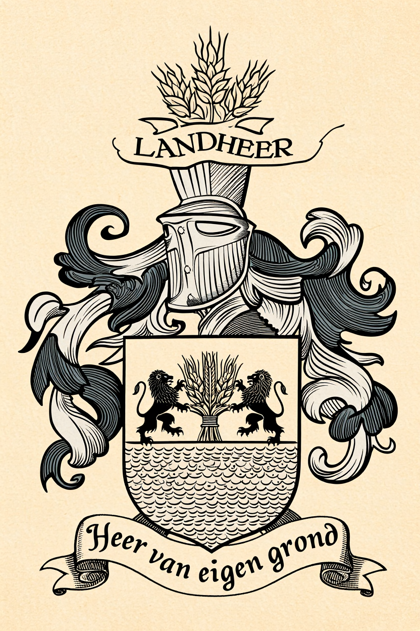 Familiewapen van de achternaam LANDHEER