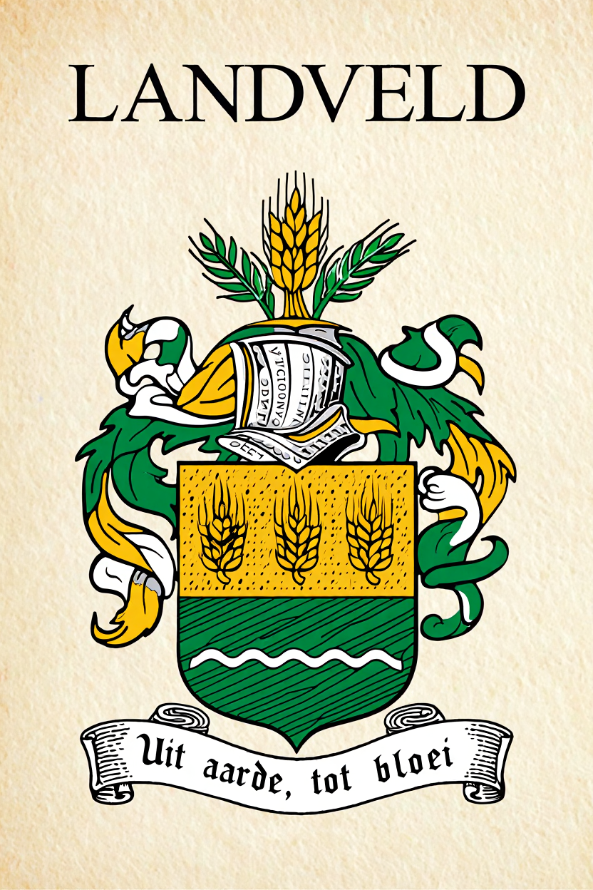 Familiewapen van de achternaam LANDVELD