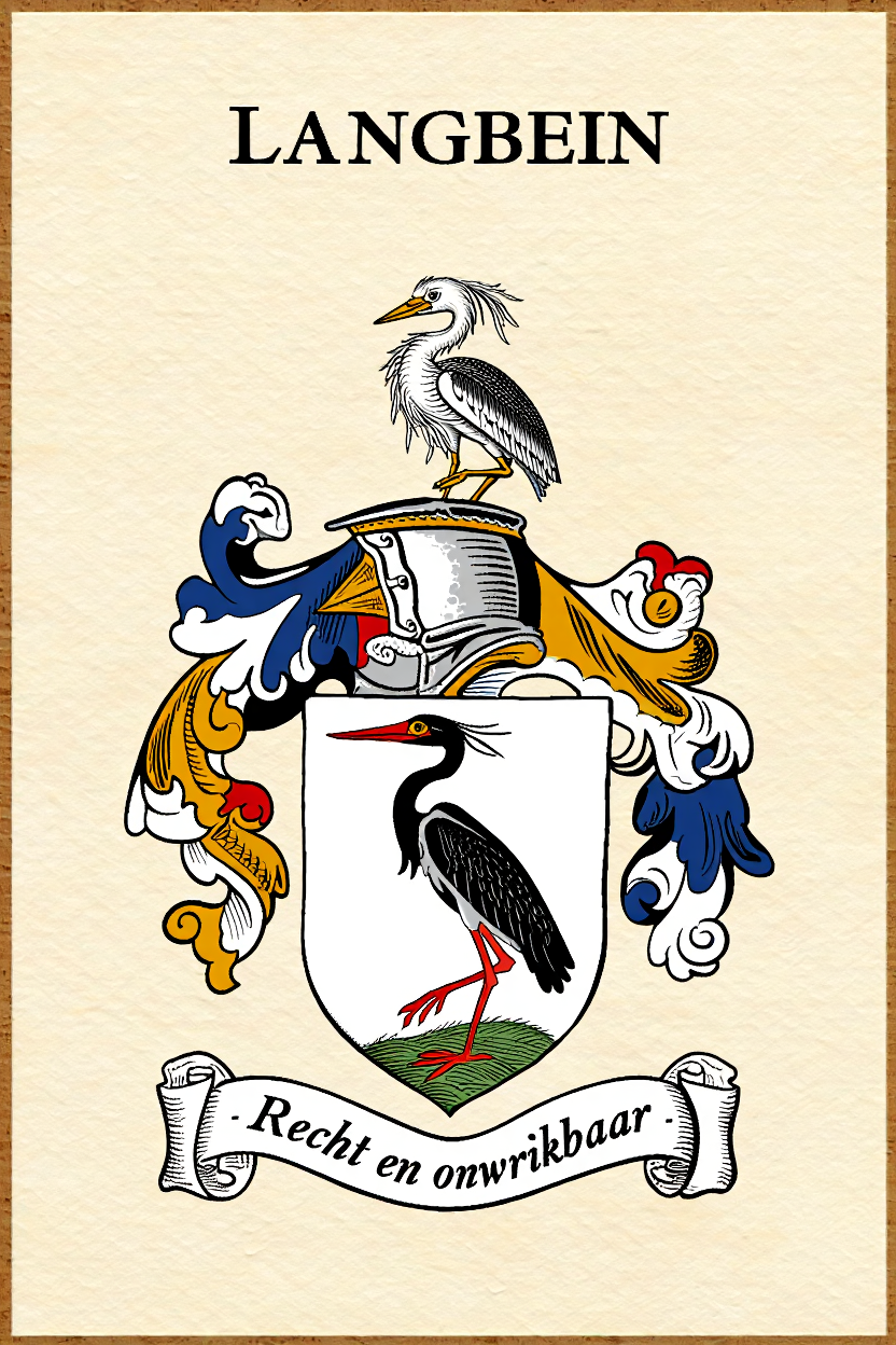 Familiewapen van de achternaam LANGBEIN
