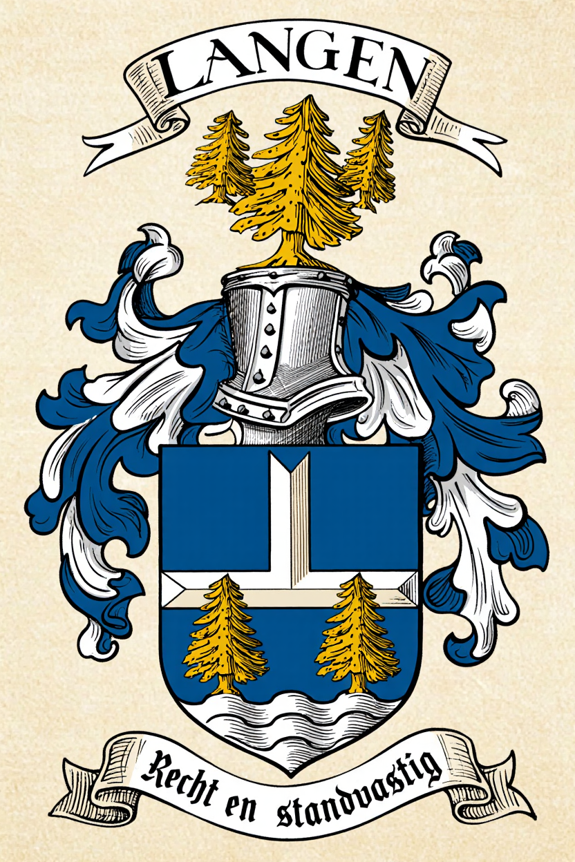 Familiewapen van de achternaam LANGEN