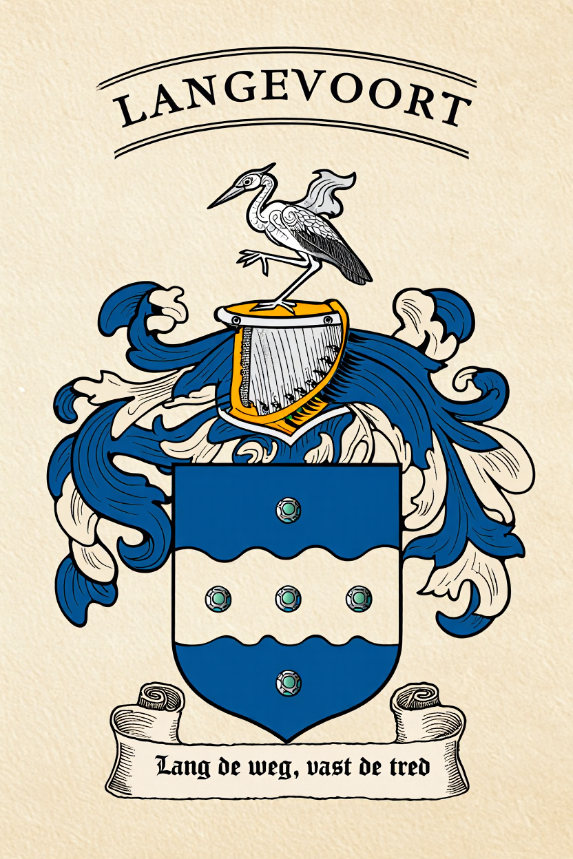 Familiewapen van de achternaam LANGEVOORT