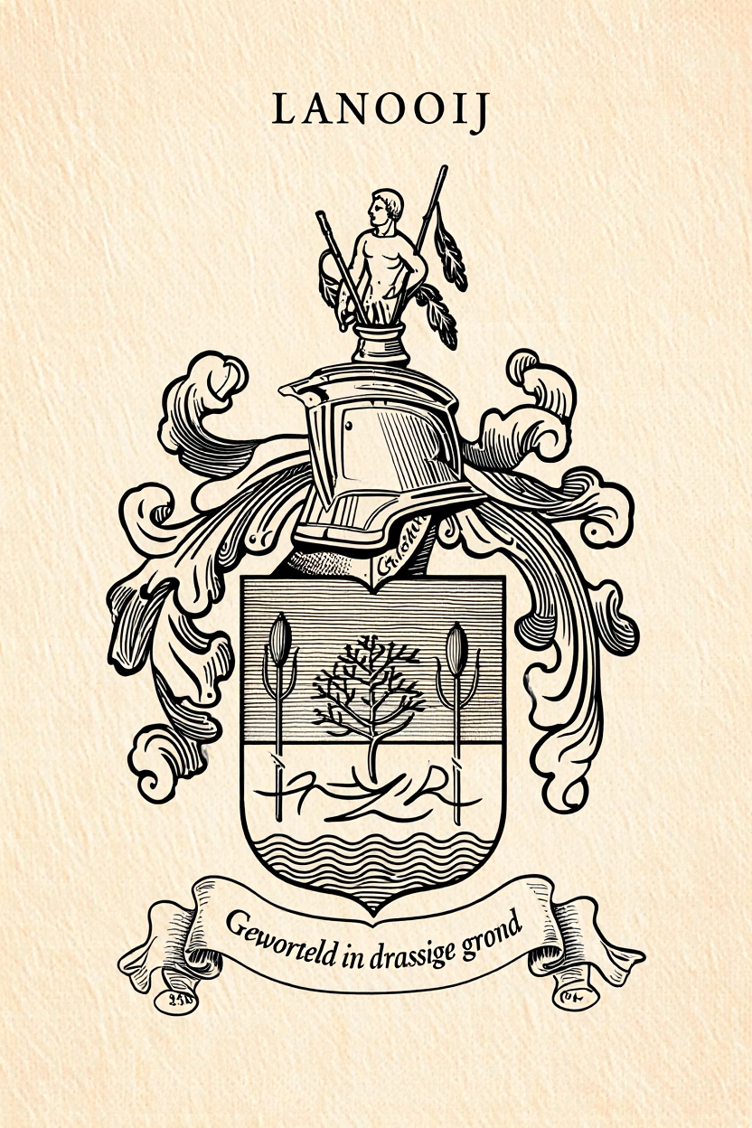 Familiewapen van de achternaam LANOOIJ