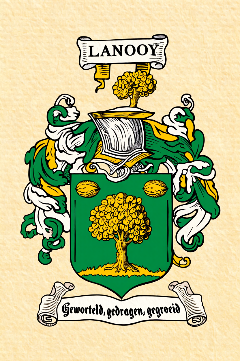 Familiewapen van de achternaam LANOOY