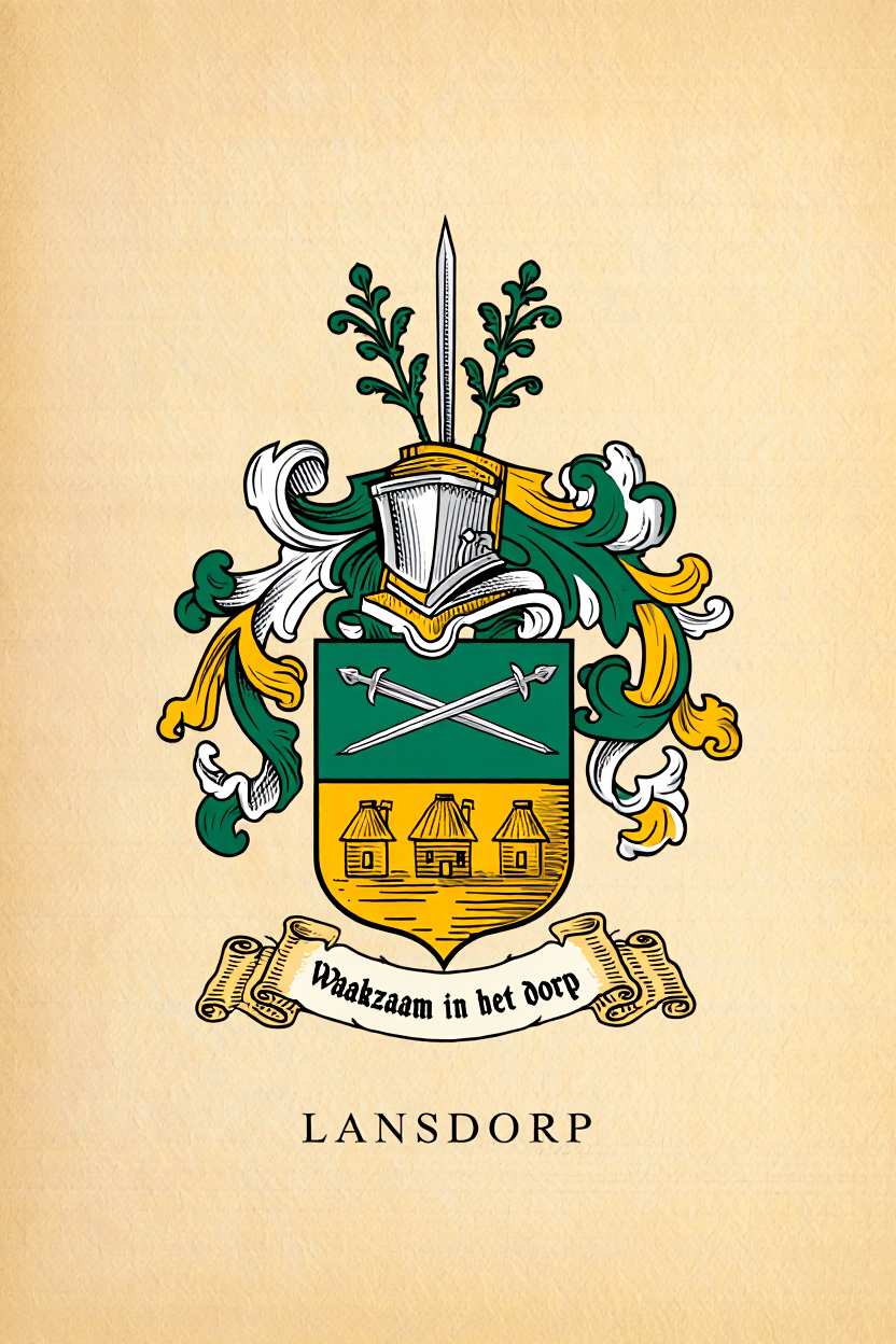 Familiewapen van de achternaam LANSDORP