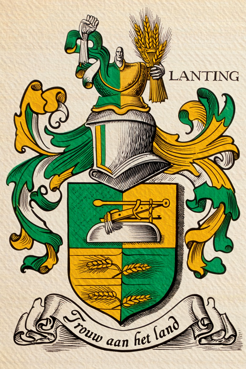 Familiewapen van de achternaam LANTING
