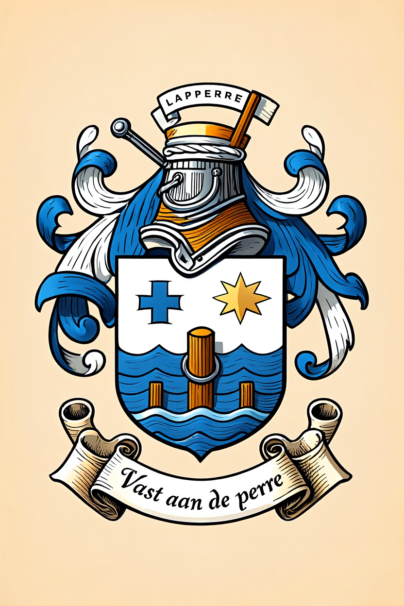 Familiewapen van de achternaam LAPPERRE