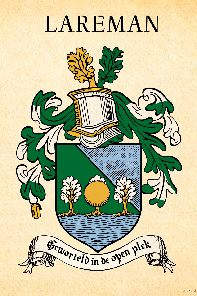 Familiewapen van de achternaam LAREMAN