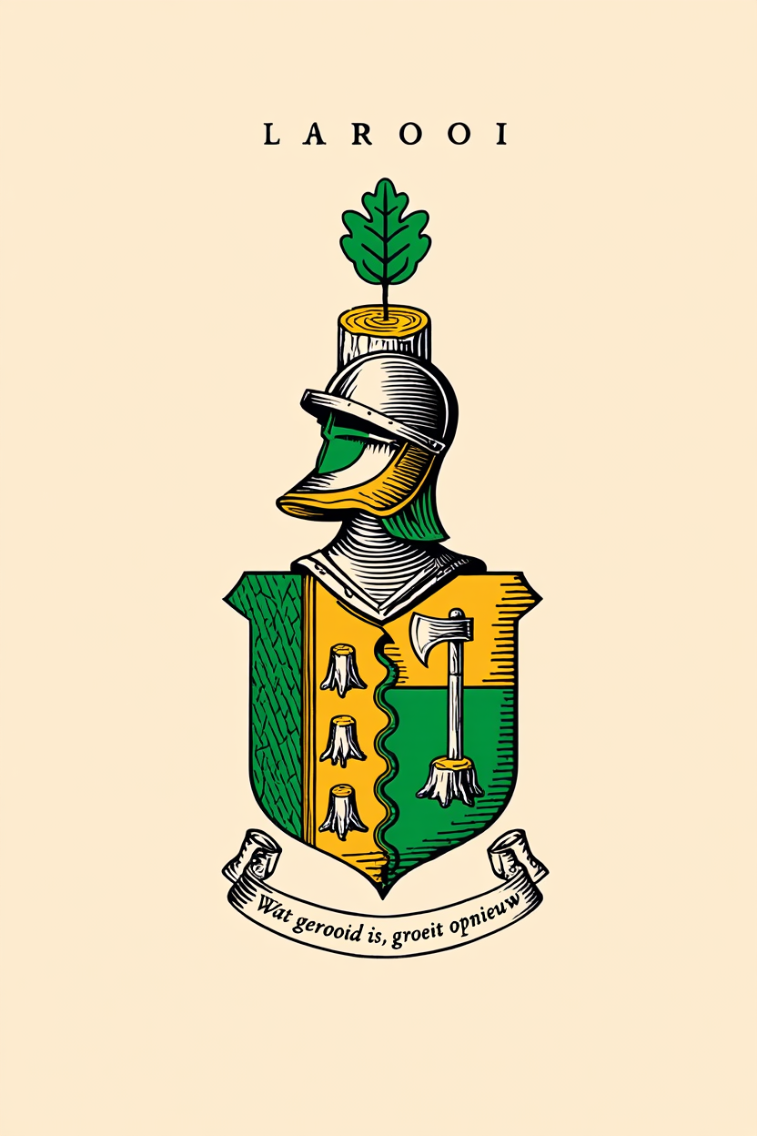 Familiewapen van de achternaam LAROOI