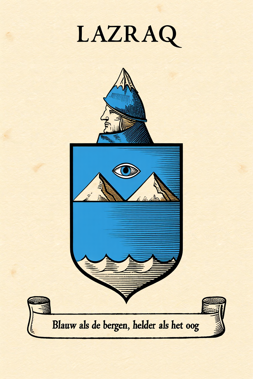 Familiewapen van de achternaam LAZRAQ